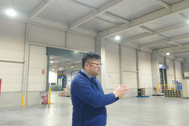 澁澤倉庫株式会社 遮熱シート 施工